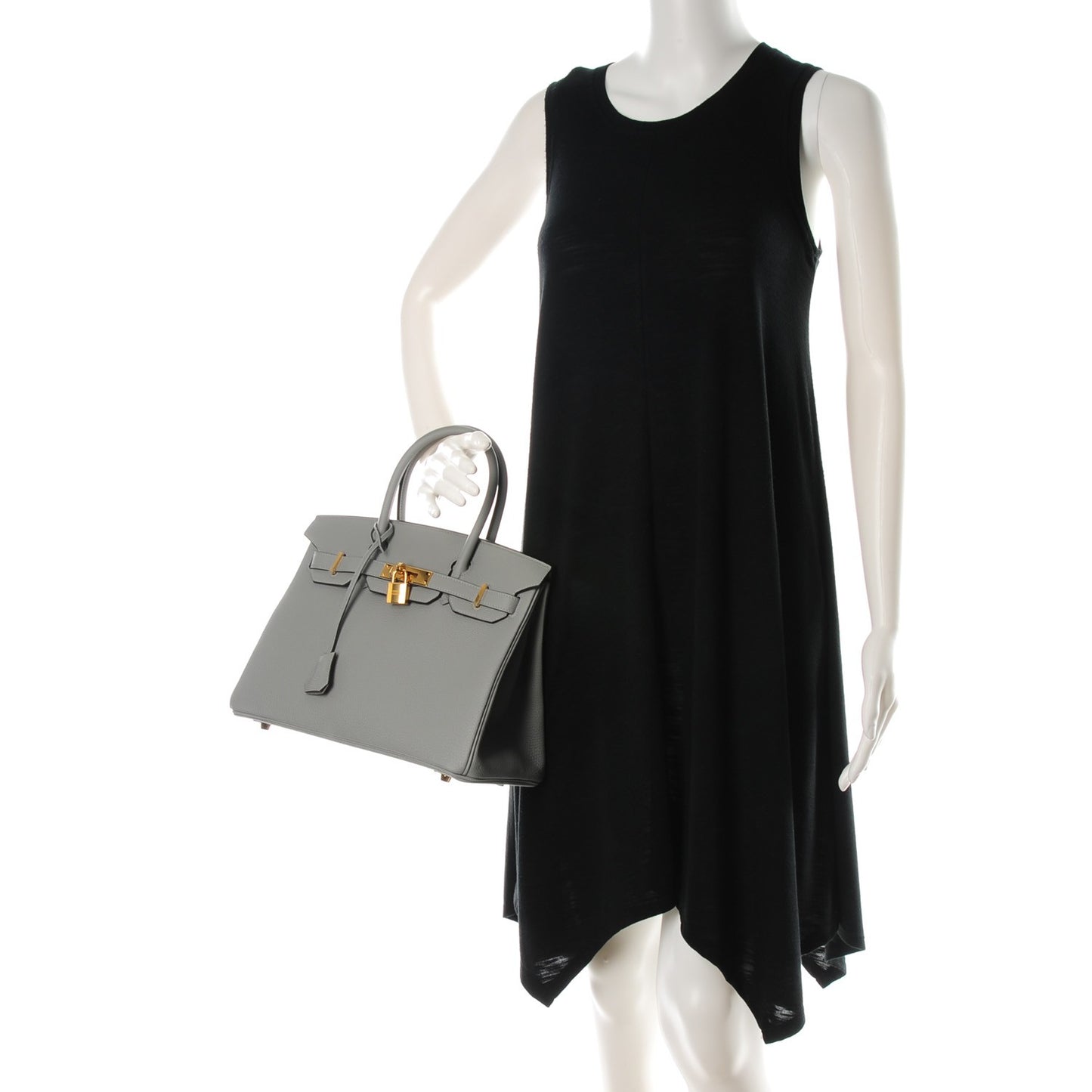 Togo Birkin 30 Gris Mouette
