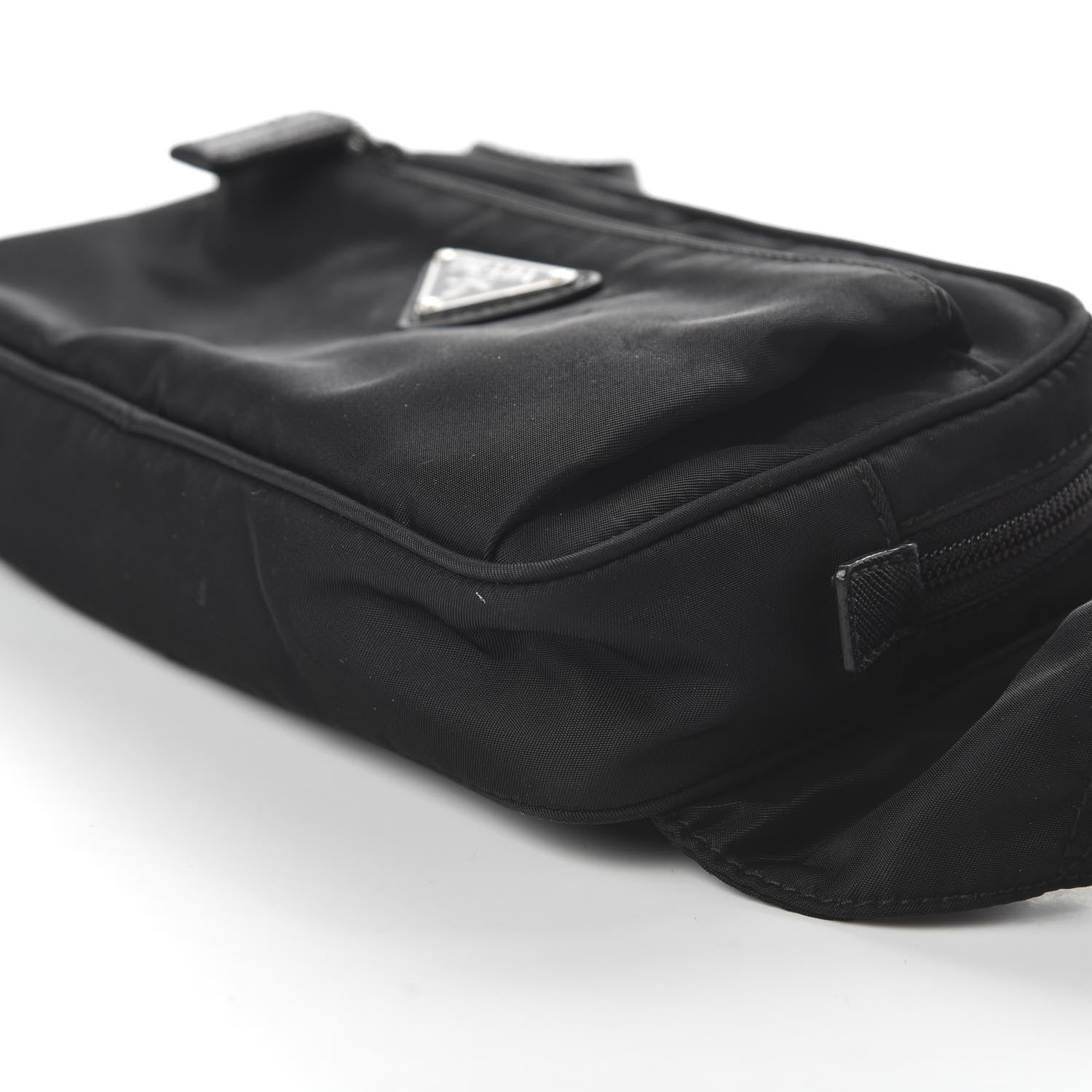 Prada Tessuto Nylon Montagna Belt Bag Black 7 of 9