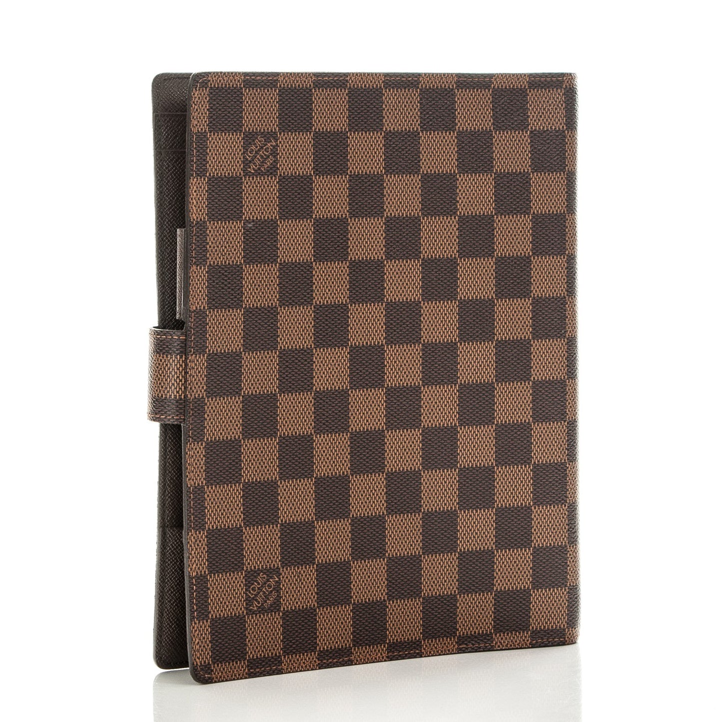 Damier Ebene Large Ring Agenda Cover