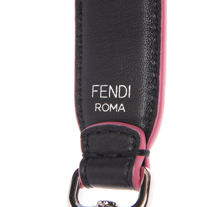 Fendi Vitello Dolce Plexiglass Studded Mini Strap You Black Multicolor 5 of 6
