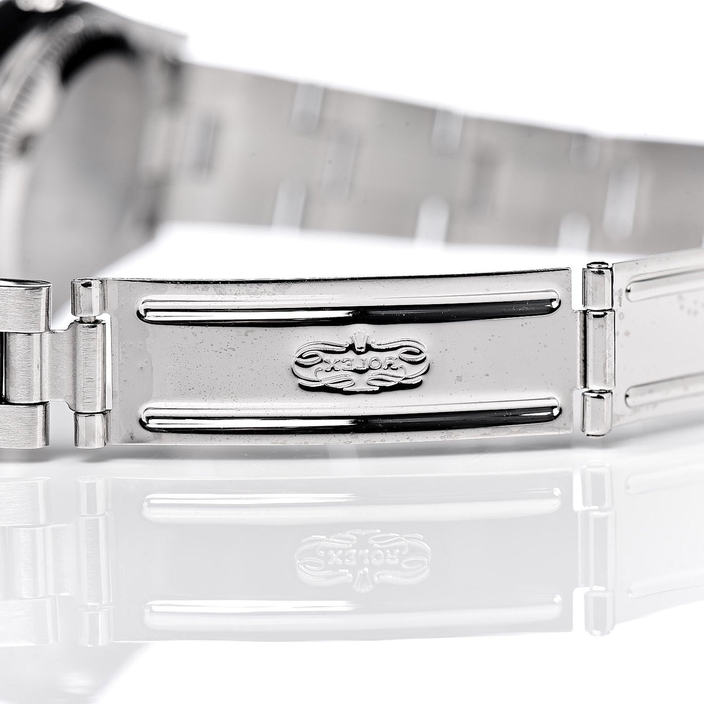 Stainless Steel 24mm Oyster Perpetual Watch Pink 76080