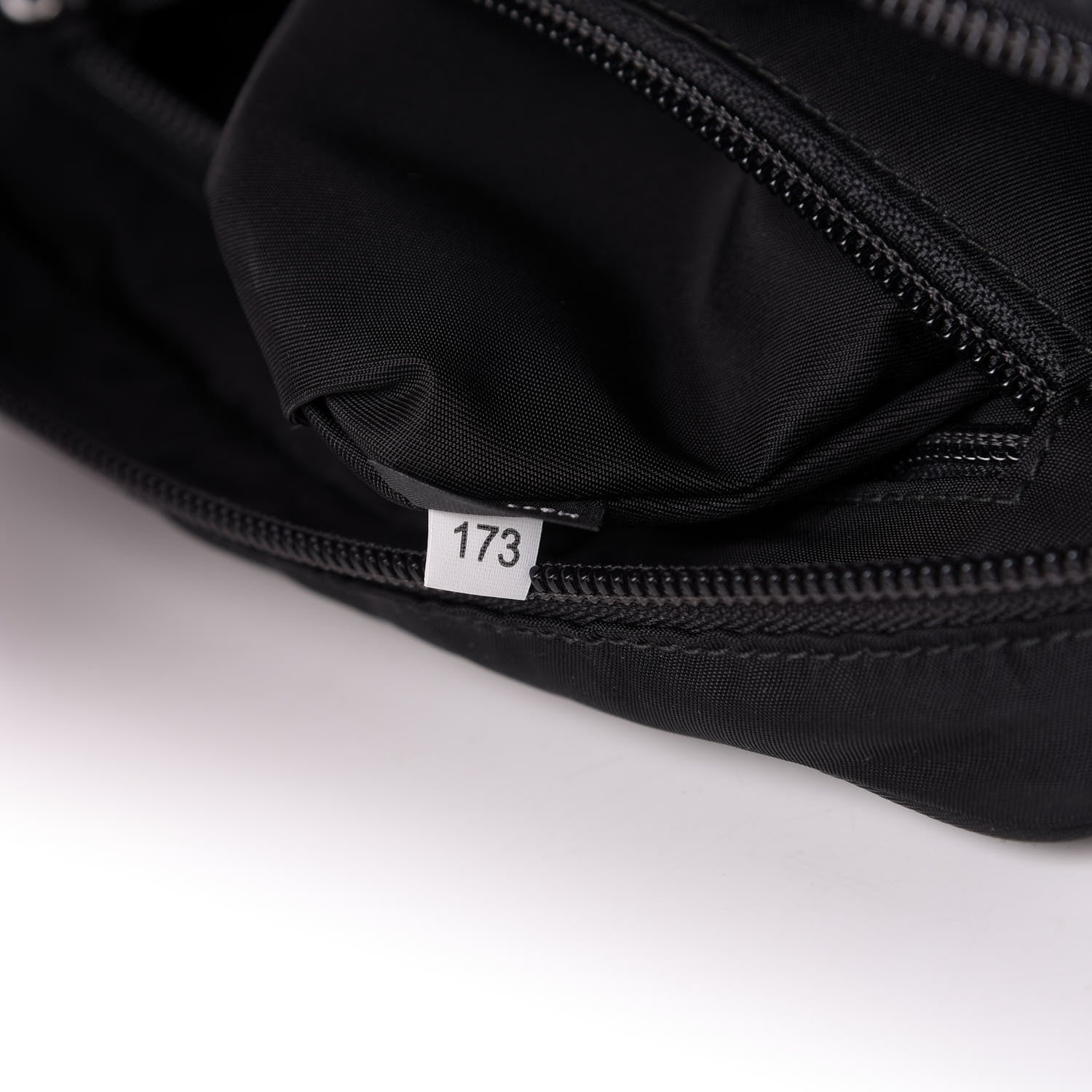 Prada Tessuto Nylon Belt Bag Black 10 of 10