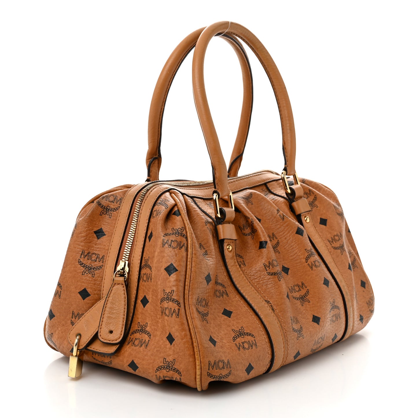 Visetos Boston Bag Cognac