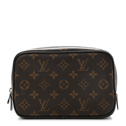 Louis Vuitton Monogram Macassar Toilet Pouch PM 1 of 9