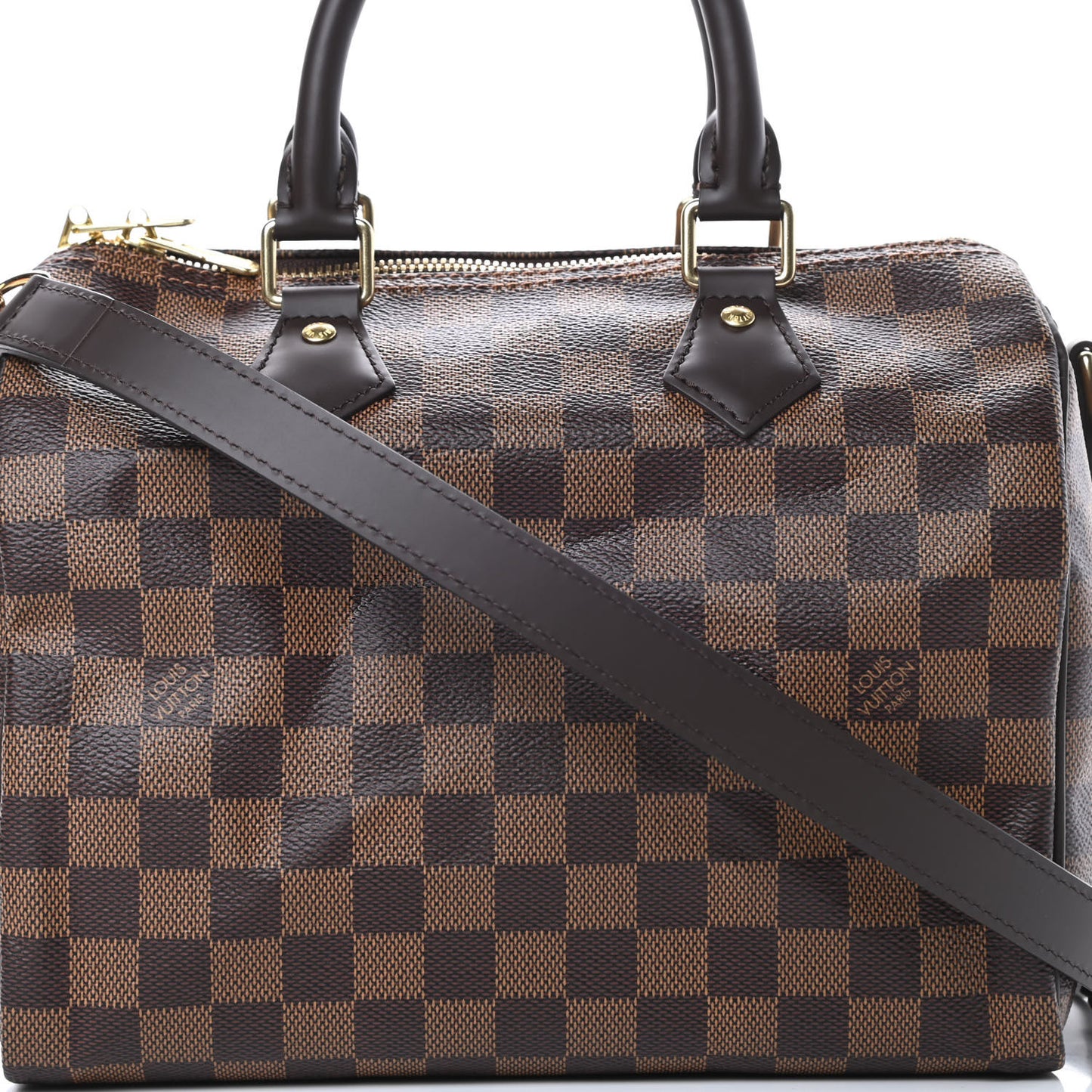 Damier Ebene Speedy Bandouliere 25