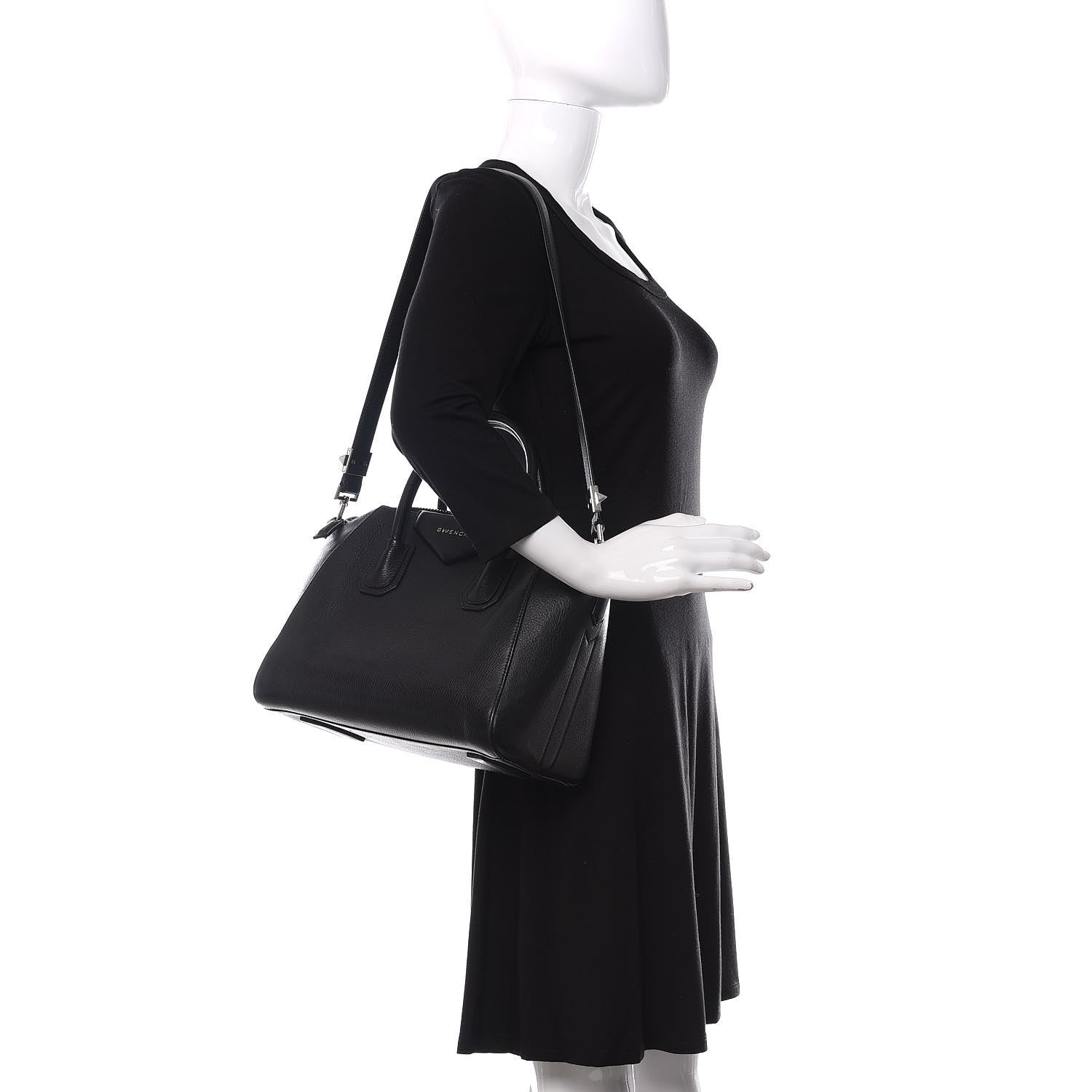 Givenchy Sugar Goatskin Small Antigona Black 2 of 17