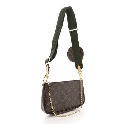 Louis Vuitton Monogram Multi Pochette Accessories Kaki 3 of 11