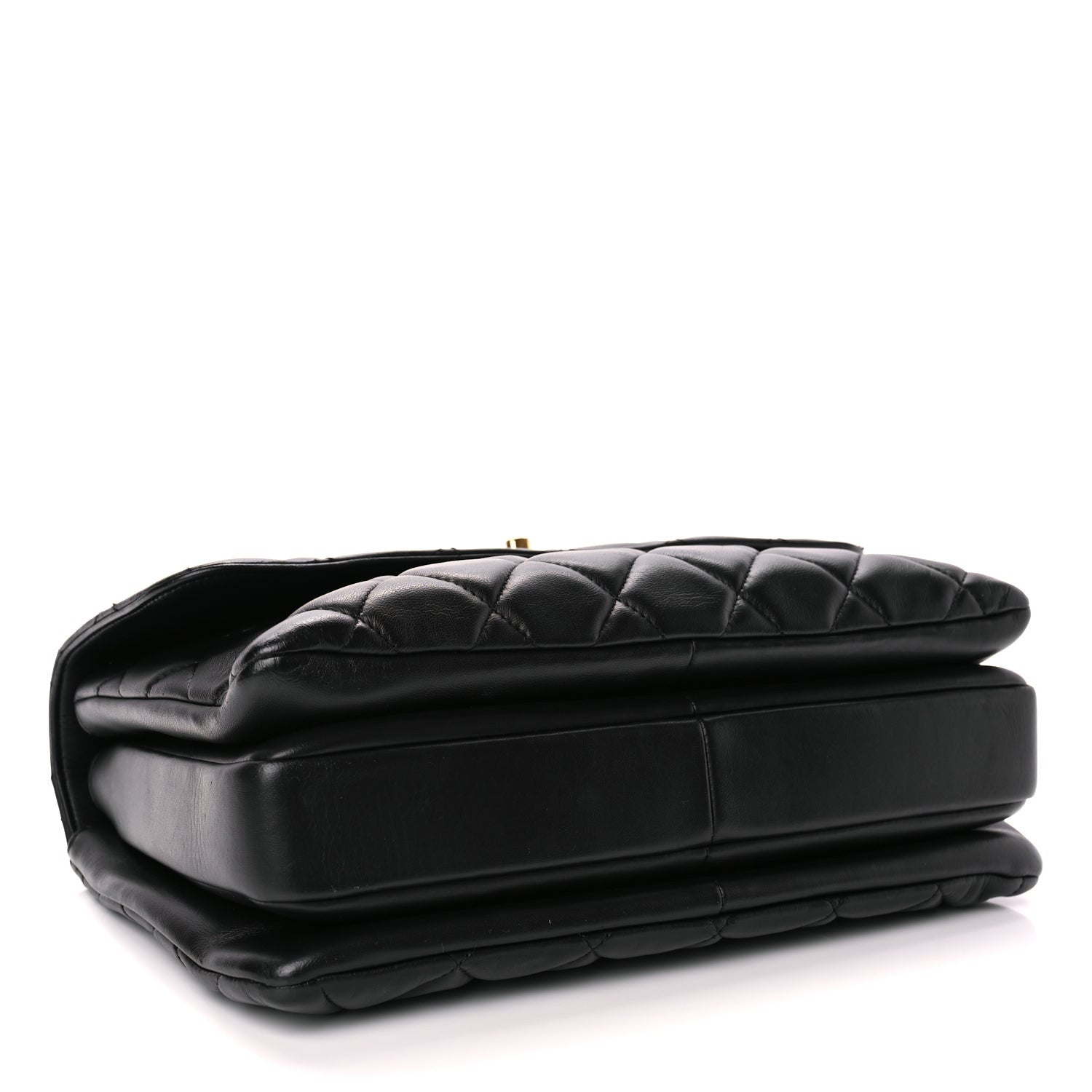Chanel Lambskin Quilted Medium Trendy CC Flap Dual Handle Bag Black 3 of 9