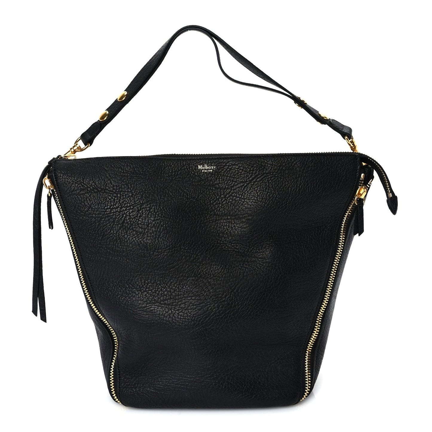 Textured Goatskin Camden Black