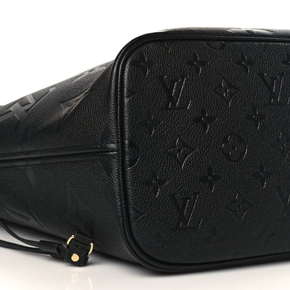 Louis Vuitton Empreinte Monogram Giant Neverfull MM Black 8 of 10