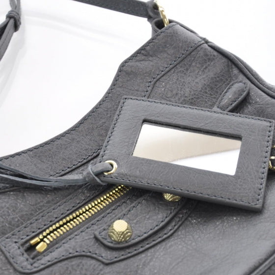 Agneau Giant 12 Gold Hardware Hip Gris Tarmac