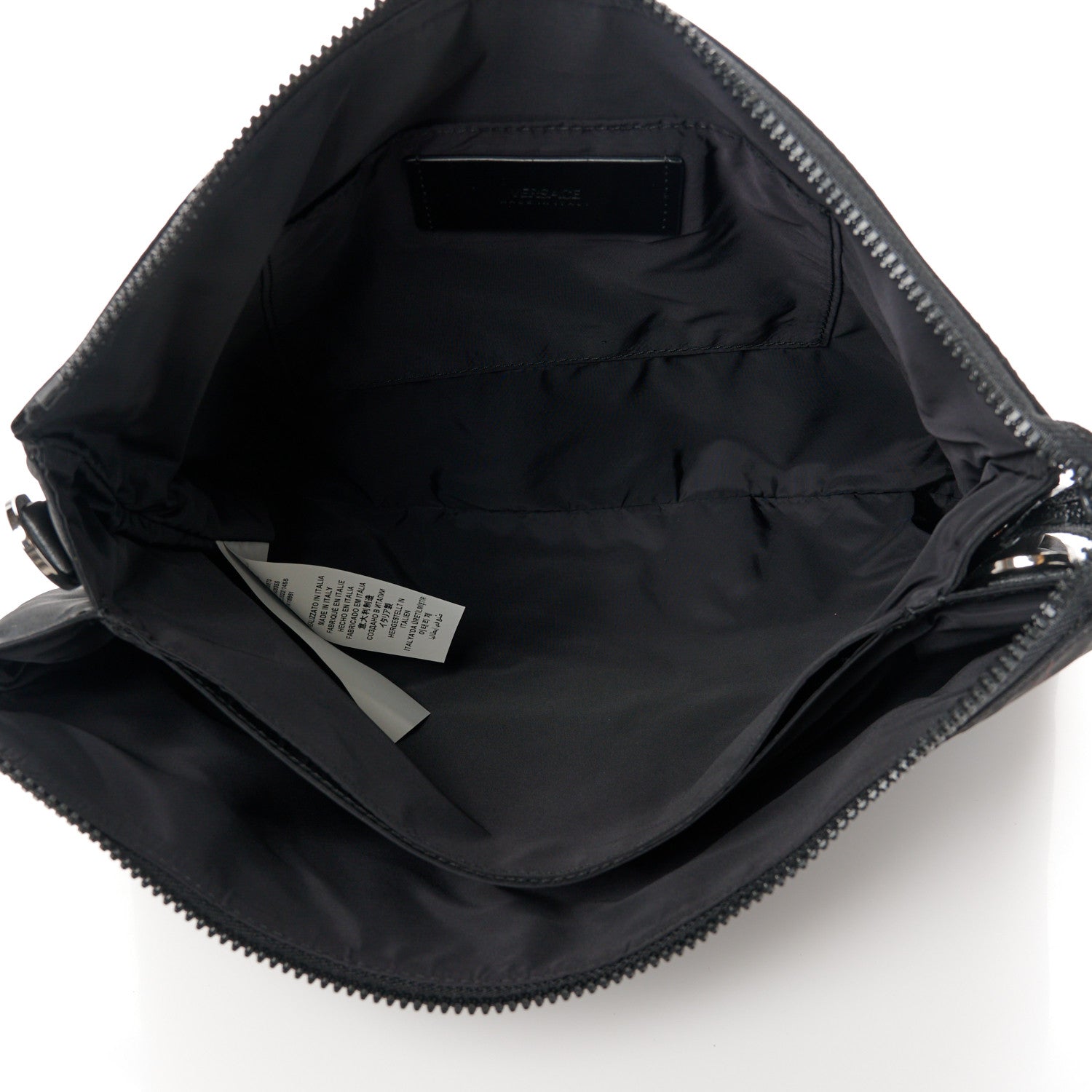 Versace Nylon Palazzo Medusa Messenger Black 5 of 11