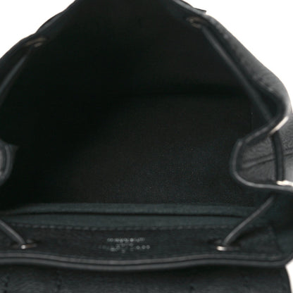 Louis Vuitton Calfskin Lockme Backpack Black 5 of 7