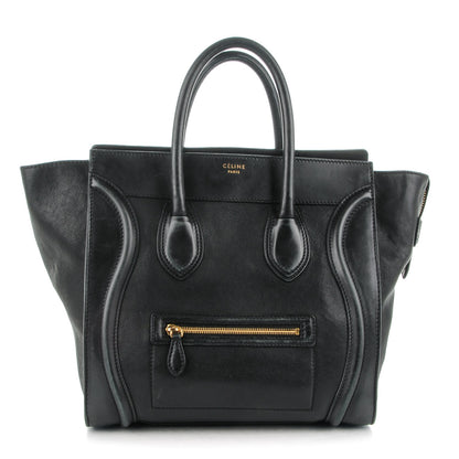 Celine Calfskin Mini Luggage Black 1 of 14