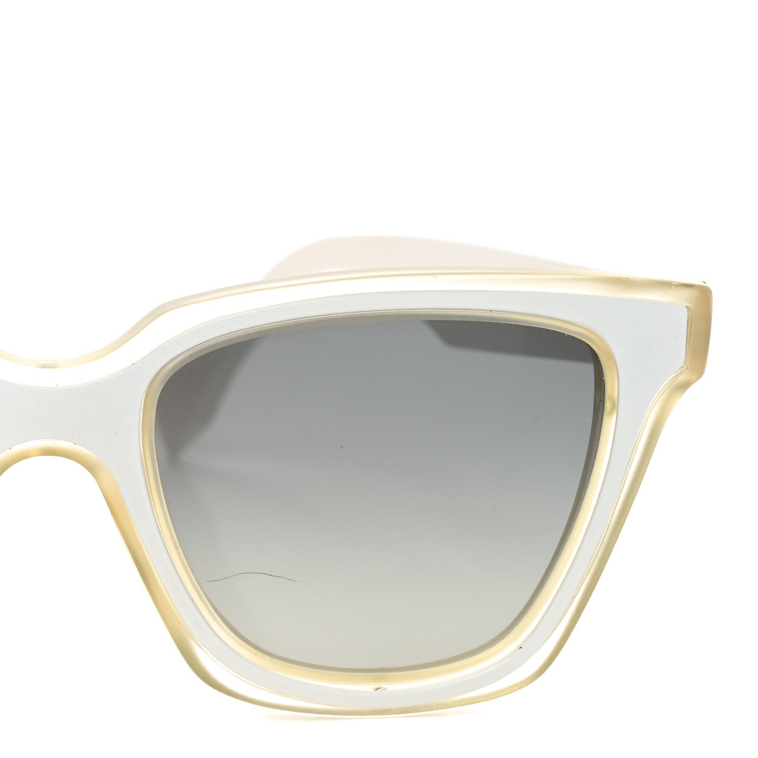 Fendi Acetate Sunglasses FF 0195/S White Gold 8 of 8
