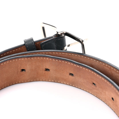 Fendi Calfskin FF Embossed Belt 110 42 Black 10 of 13