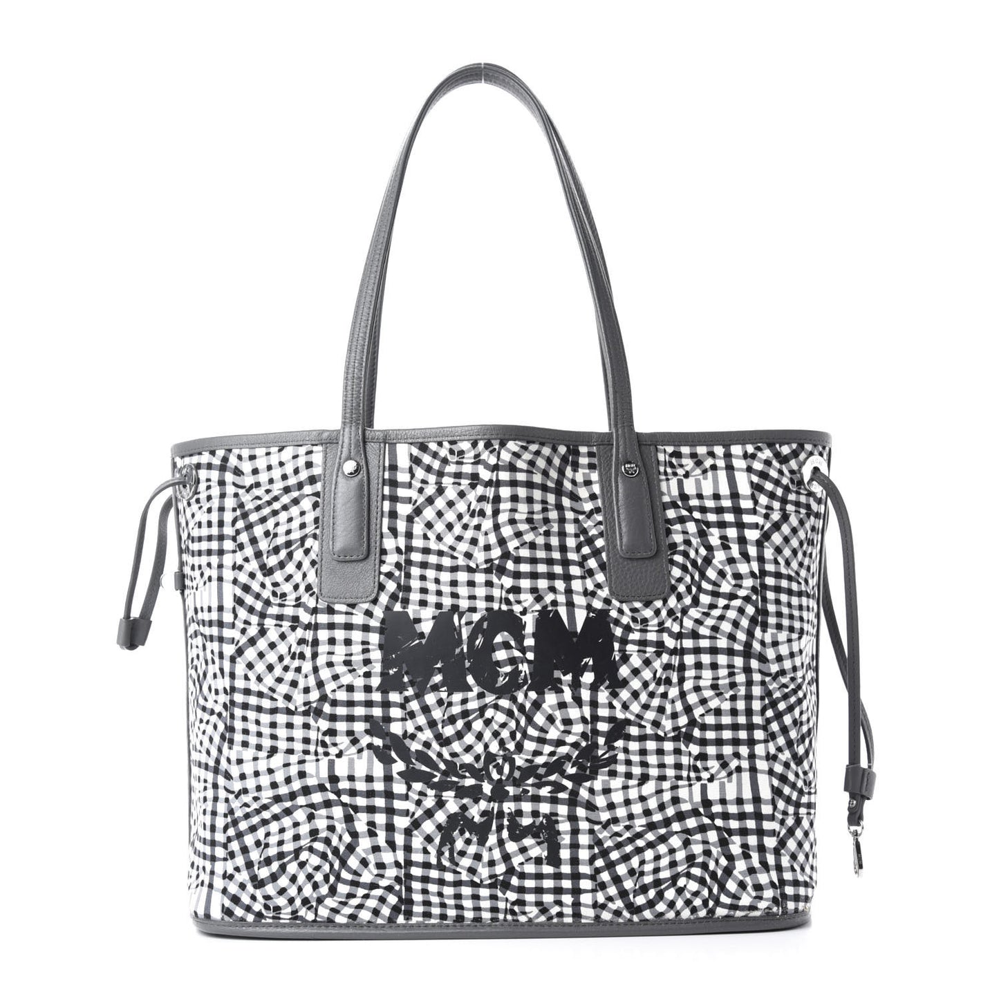Visetos Medium Liz Reversible Shopper Tote Phantom Grey