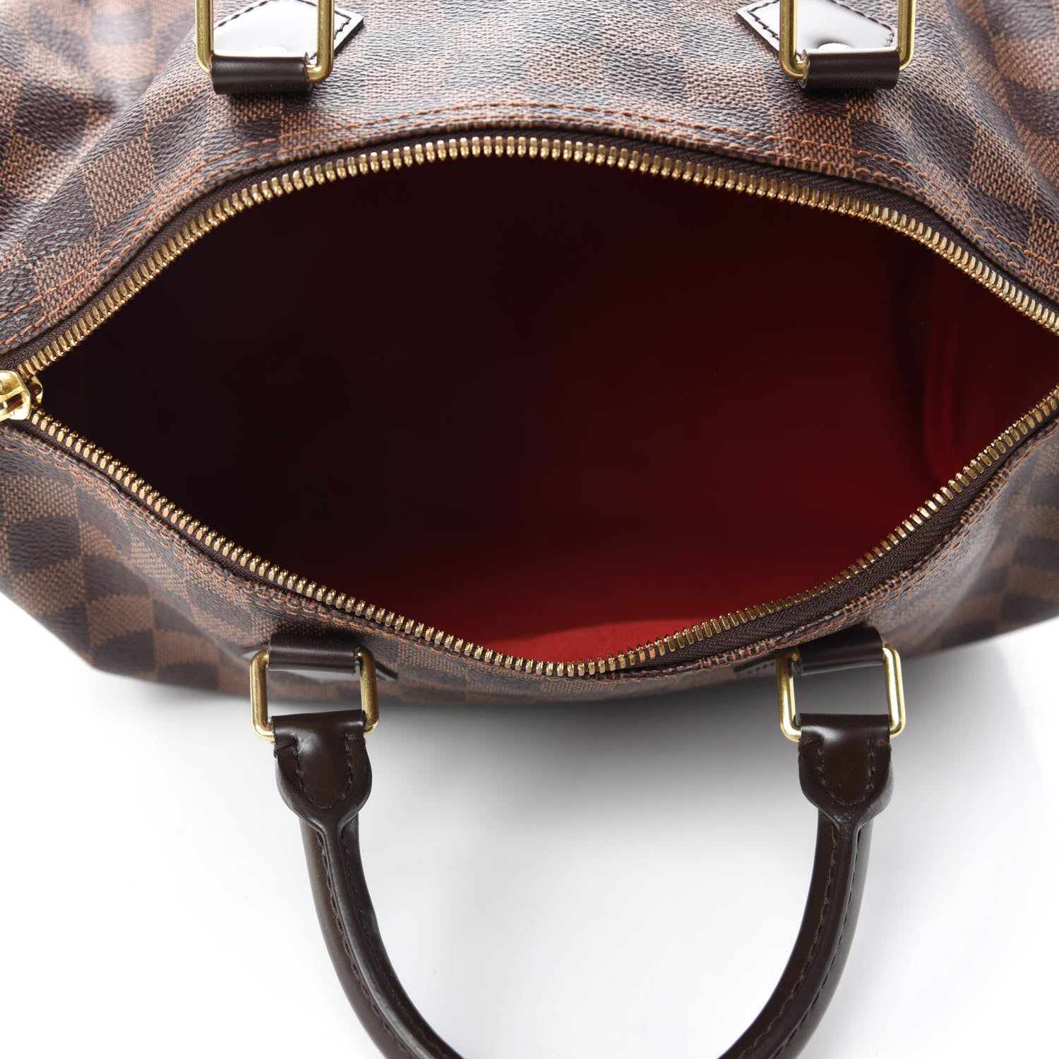 Louis Vuitton Damier Ebene Speedy Bandouliere 30 5 of 10