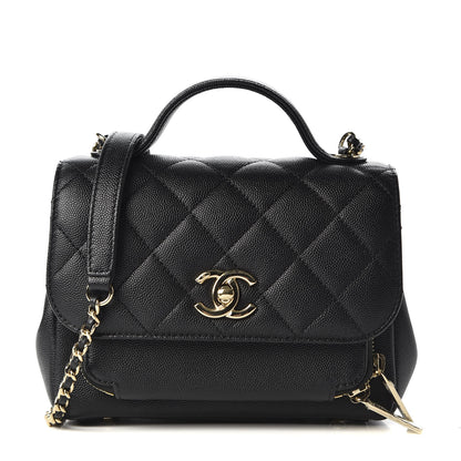 Chanel Caviar Quilted Mini Business Affinity Flap Black 1 of 10