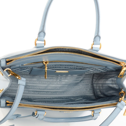 Prada Saffiano Medium Galleria Double Zip Tote Astrale 5 of 10