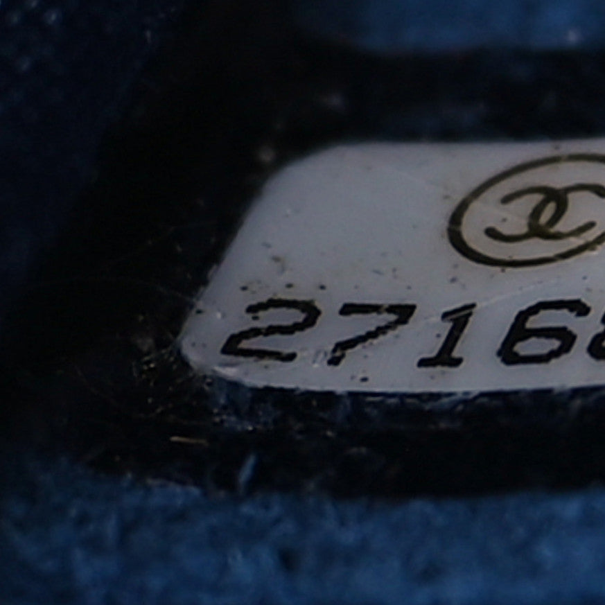 Caviar Quilted CC Day Camera Case Blue