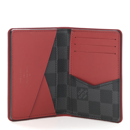 Louis Vuitton Damier Graphite Pocket Organizer Bordeaux 5 of 7