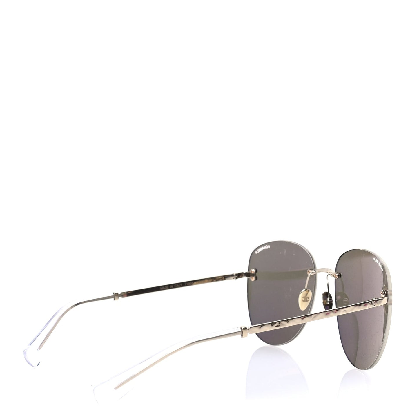 Metal Mirrored Sunglasses 71307 Gold