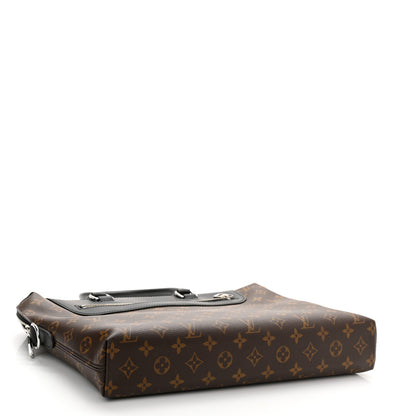 Louis Vuitton Monogram Macassar Porte-Documents Jour 4 of 10