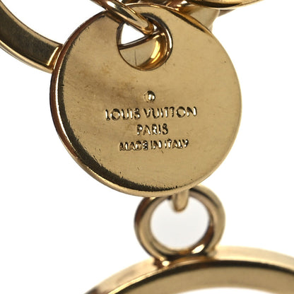 Louis Vuitton LV Circle Bag Charm Key Holder Gold 3 of 4
