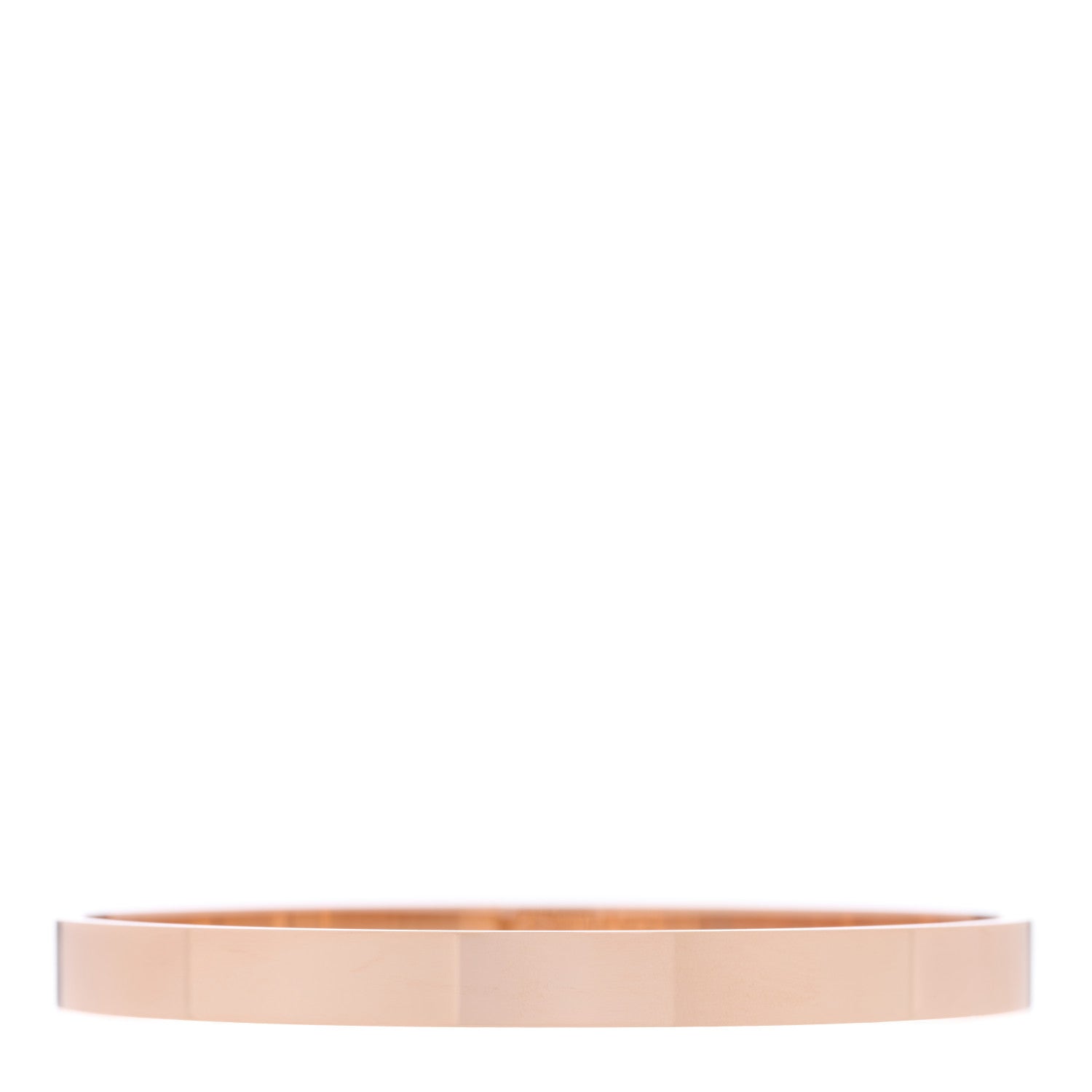 Hermes 18K Rose Gold Diamond PM Kelly Pave Bracelet SH 2 of 3