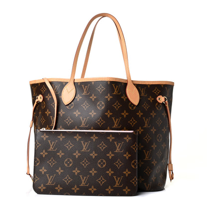 Louis Vuitton Monogram Neo Neverfull MM Rose Ballerine 1 of 7