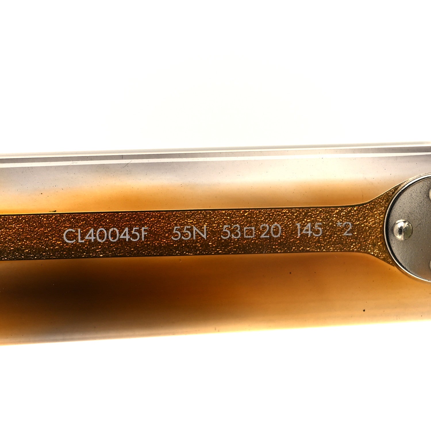 Celine Acetate Square Sunglasses CL40045F Brown 5 of 6