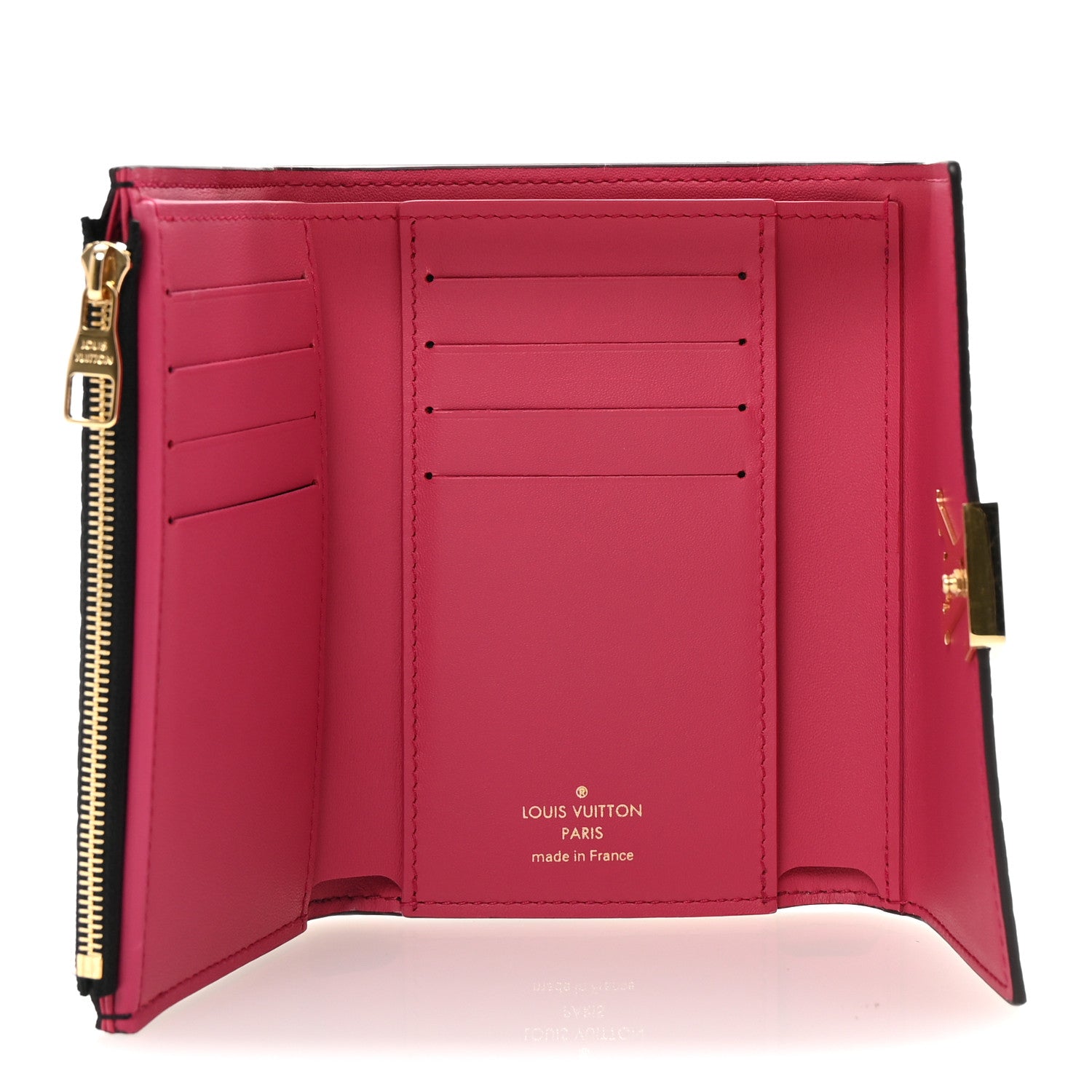 Louis Vuitton Taurillon Capucines Compact Wallet Black 5 of 7