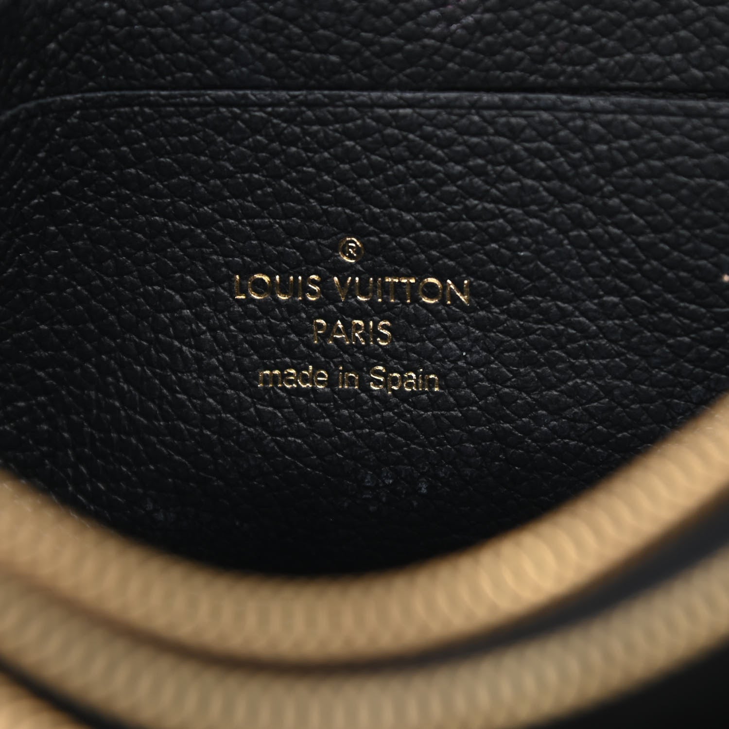 Louis Vuitton Empreinte Double Zip Pochette Black 7 of 11