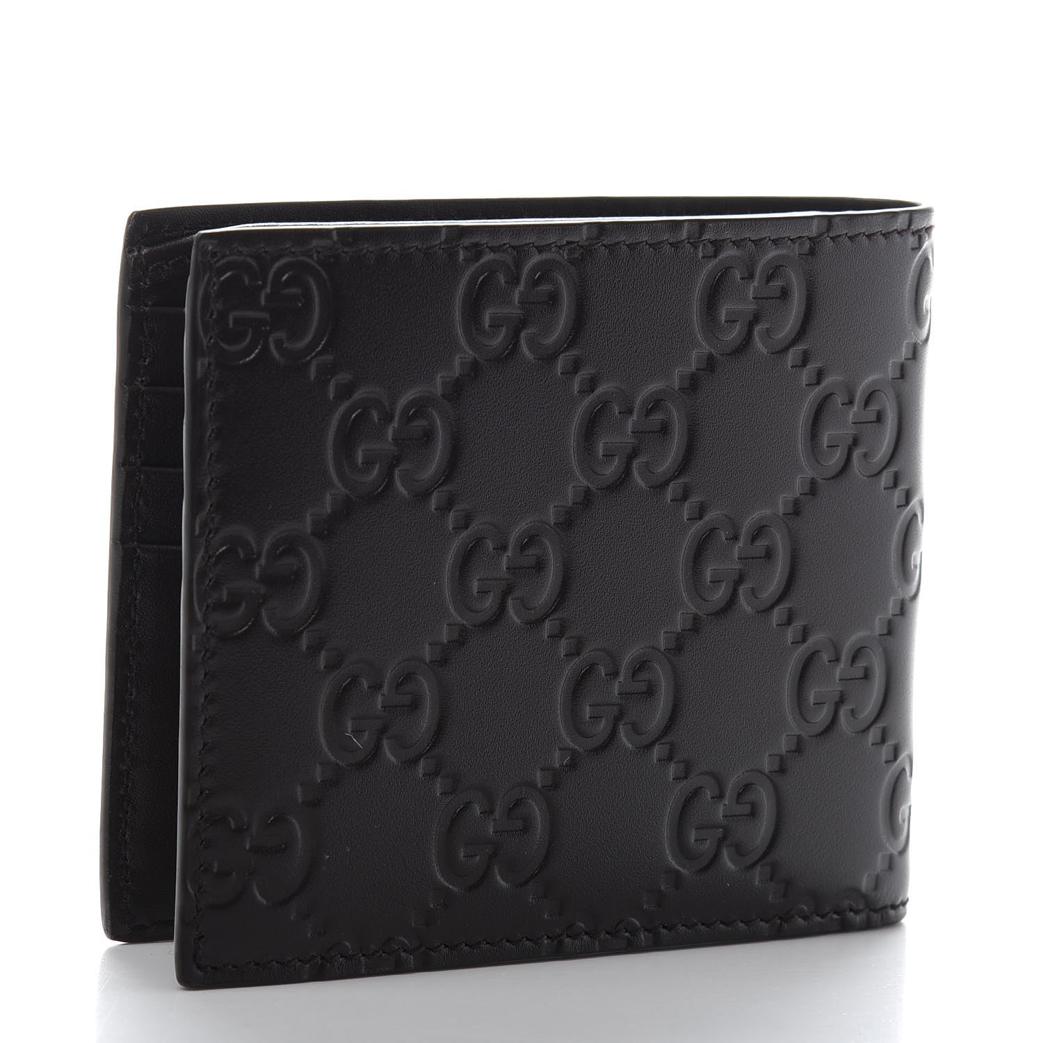 Gucci Guccissima Signature Dorian Bi-Fold Wallet Cocoa 3 of 7