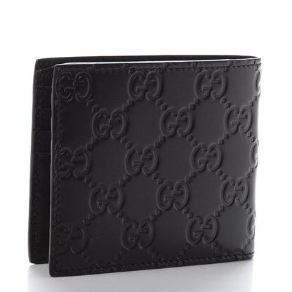 Gucci Guccissima Signature Dorian Bi-Fold Wallet Cocoa 3 of 7