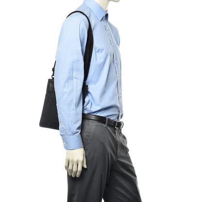 Gucci GG Monogram Messenger Crossbody Bag Black 2 of 12