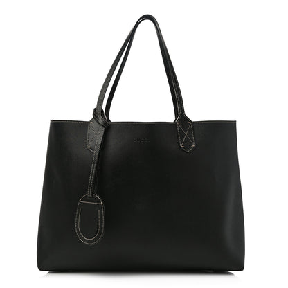 Gucci Calfskin GG Supreme Monogram Medium Reversible Tote Black 3 of 16