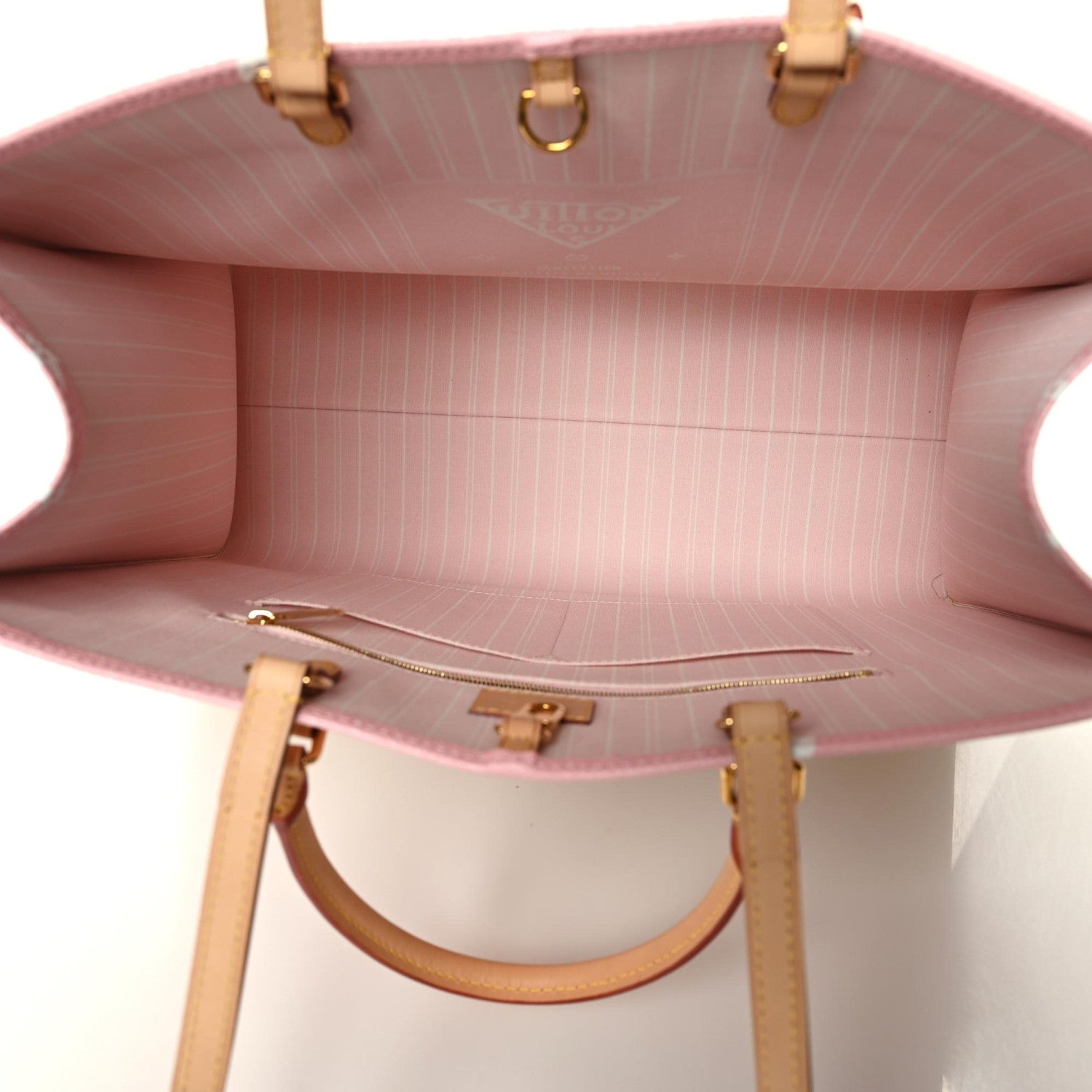 Louis Vuitton Monogram Giant By The Pool Onthego GM Light Pink 7 of 9