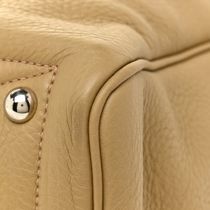 Hermes Taurillon Clemence Victoria II 35 Camel 9 of 14