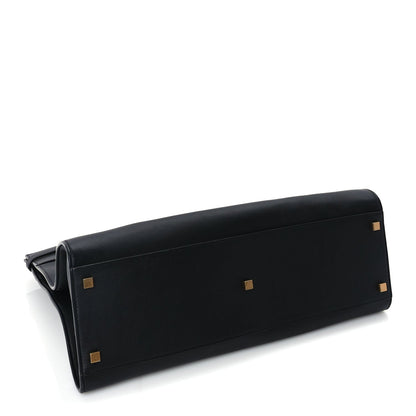 Saint Laurent Calfskin Medium Manhattan Shopper Tote  Black 3 of 8