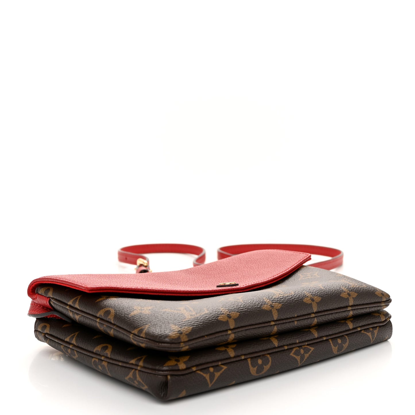 Monogram Twice Pochette Cherry