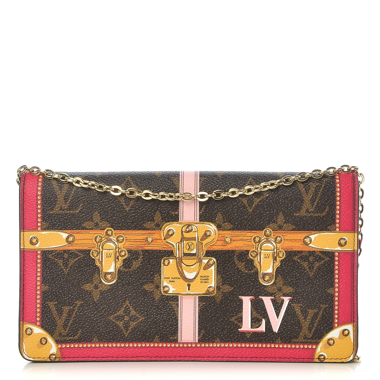 Louis Vuitton Monogram Summer Trunks Pochette Weekend 1 of 7