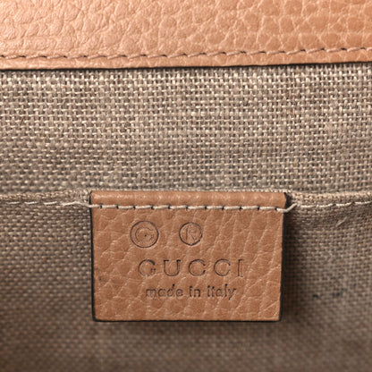 Gucci Dollar Calfskin Small Interlocking G Shoulder Bag Camelia 5 of 9
