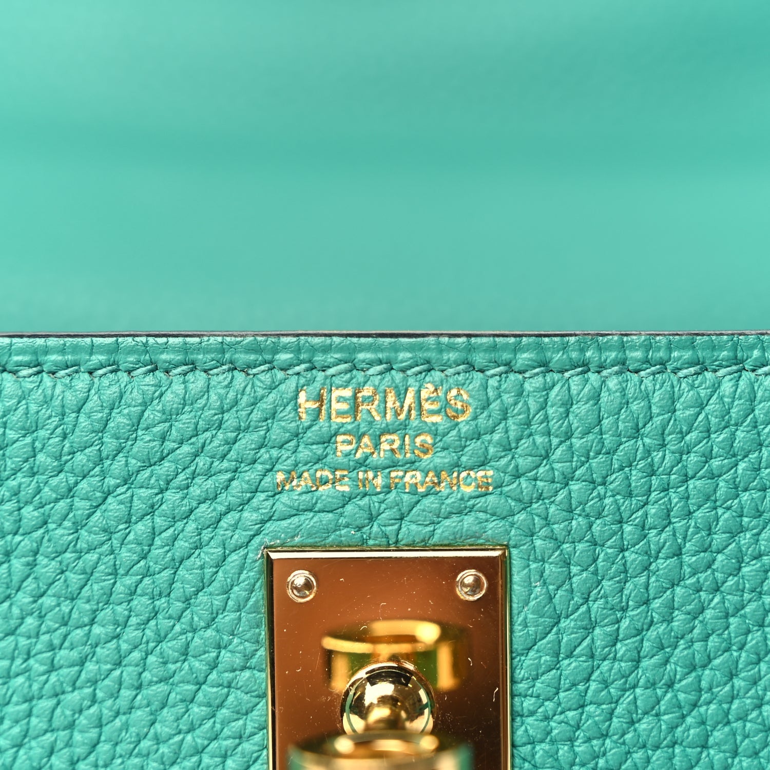 Hermes HERMES Togo Kelly Retourne 25 Vert Verone 6 of 9