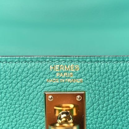 Hermes HERMES Togo Kelly Retourne 25 Vert Verone 6 of 9