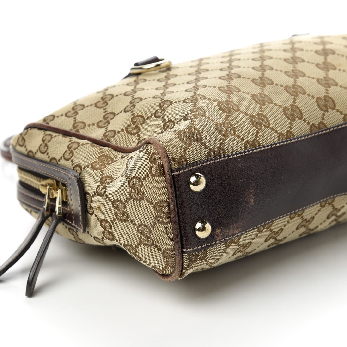 Monogram New Britt Medium Boston Dark Brown