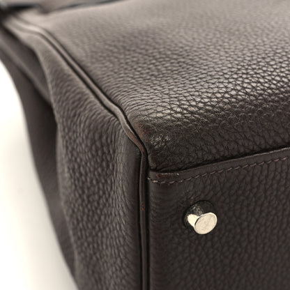 Hermes Togo Kelly Retourne 32 Chocolate 9 of 12