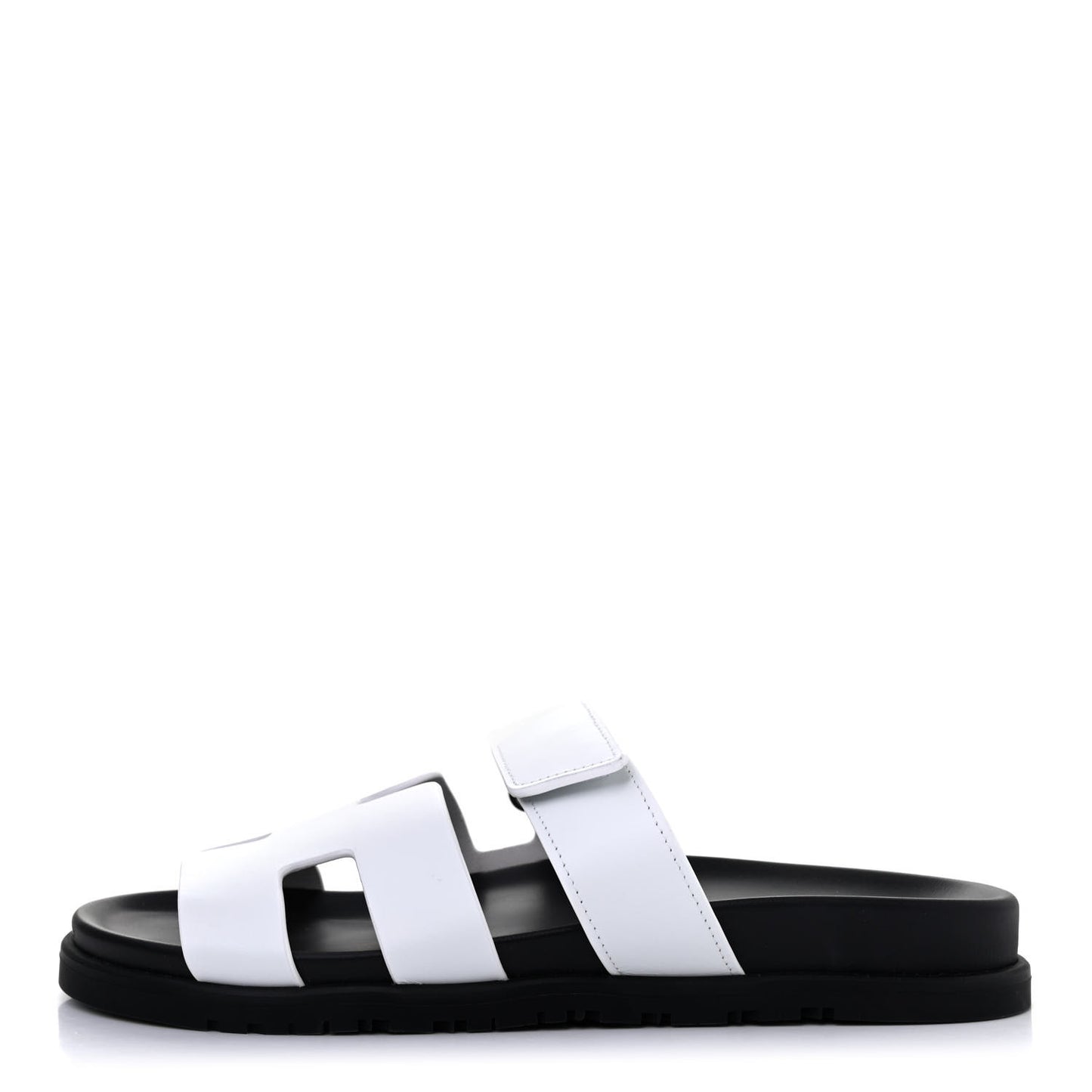 Calfskin Womens Chypre Sandals 40 White