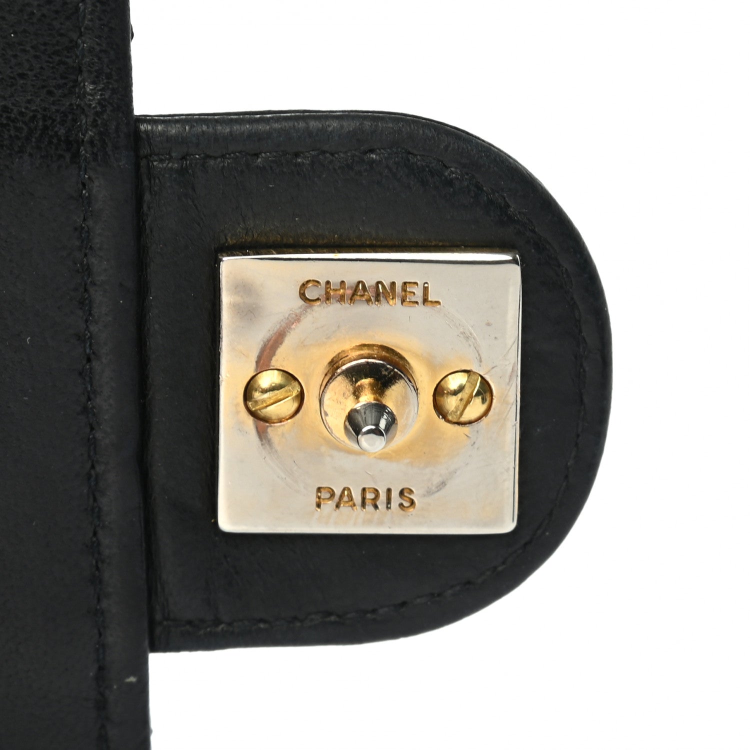 Chanel Lambskin Quilted Medium Single Flap Black 5 of 12